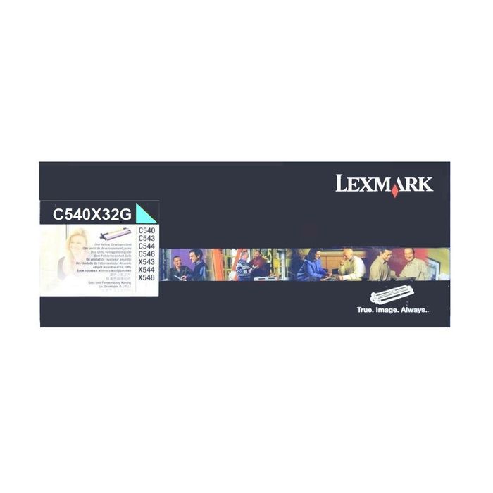 Développeur de Marque Lexmark C540X32G Cyan (30 000 pages)