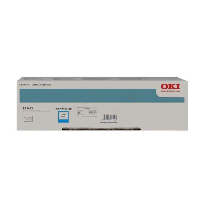 Cartouche Laser de Marque OKI 46443119 Cyan (10000pages)