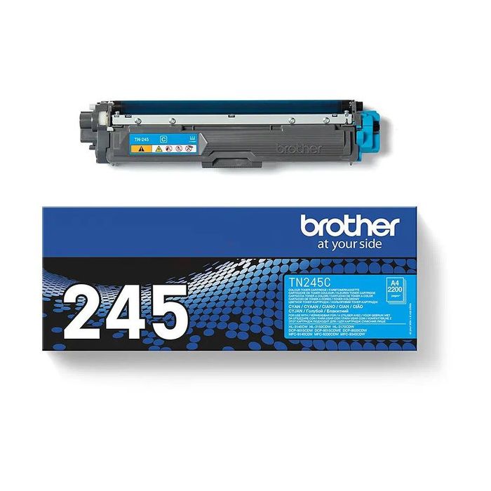 Cartouche Laser de Marque BROTHER TN245C Cyan Haute Capacité (2 200 pages)