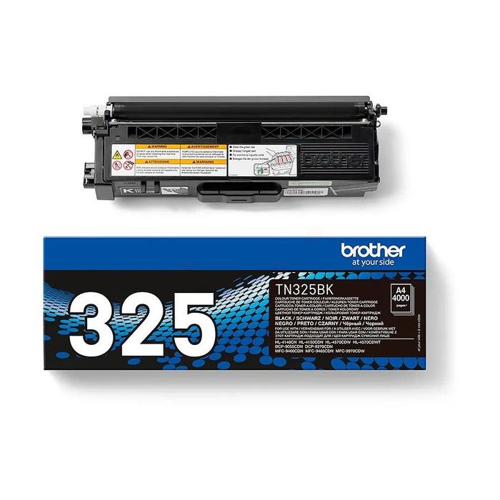 Cartouche Laser de Marque BROTHER TN325BK Noir Haute Capacité (4 000 pages)