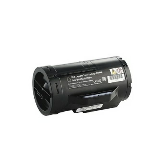 Cartouche Laser de Marque DELL 47GMH -D9GY0 Noir Haute Capacité (6 000 pages)