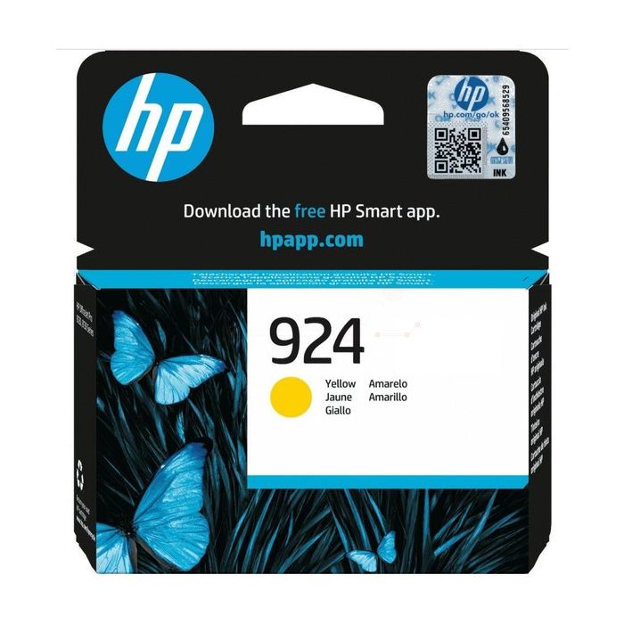 Cartouche d'origine HP 4K0U5NE#301 / 924 - jaune