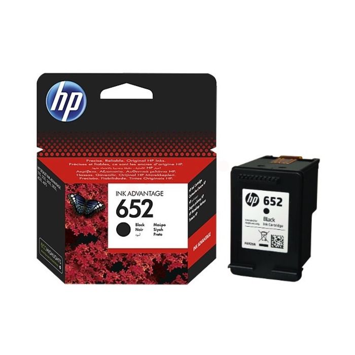 Cartouche Jet d'encre de Marque HP652 (F6V25AE) Noir 360 copies