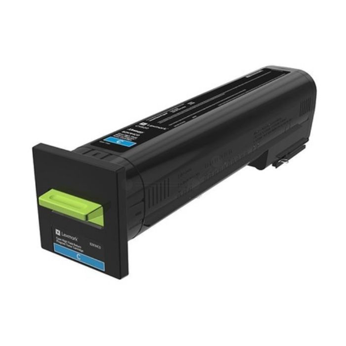 Cartouche Laser de Marque Lexmark 72K2XC0 Cyan (22000 Pages)