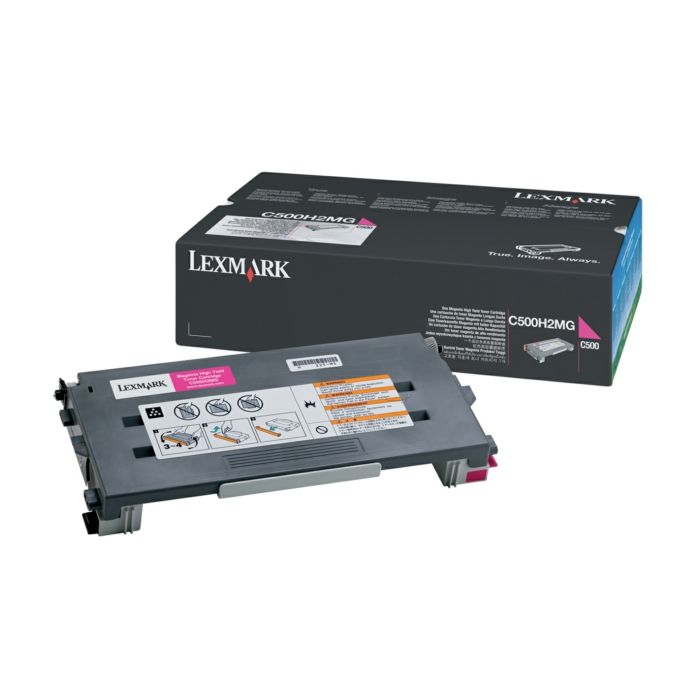 Cartouche Laser de Marque Lexmark C500H2MG Magenta Longue Durée (3000 pages)