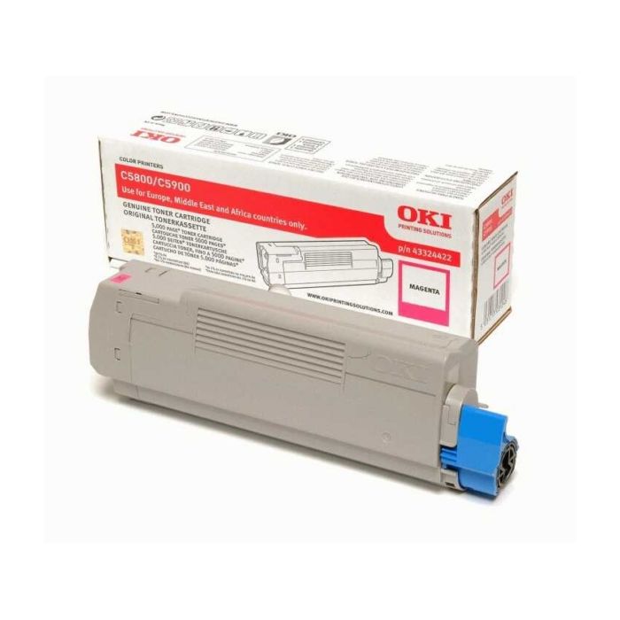 Cartouche Laser de Marque OKI 43324422 Magenta (5000pages)