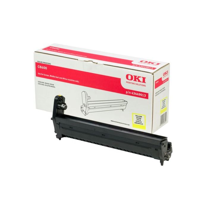 Tambour (drum) de Marque OKI 43449013 Jaune (20 000 pages)