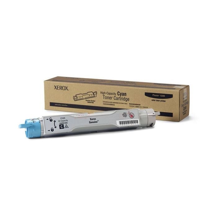Cartouche Laser de Marque Xerox 106R01082 Cyan Haute Capacité (7000 pages)