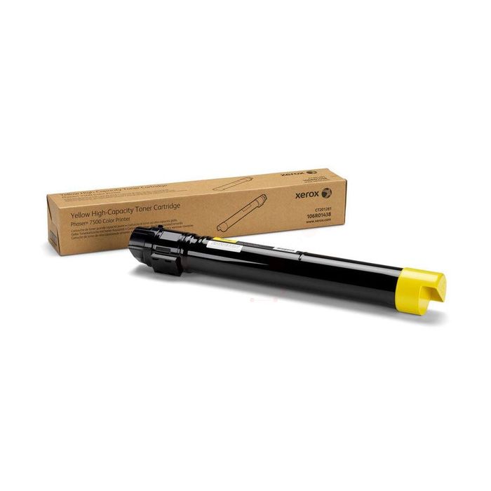 Cartouche Laser Compatible Xerox 106R01438 Jaune Haute Capacité (17 800 pages)