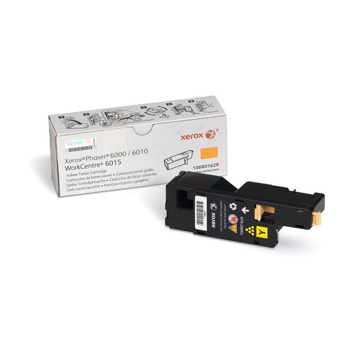 Cartouche Laser de Marque Xerox 106R01629 Jaune (1 000 pages)