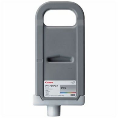 Cartouche Jet d'encre de Marque Canon (PFI-704PGY) (3871B005) Photo Gris Haute Capacité (700 ml)
