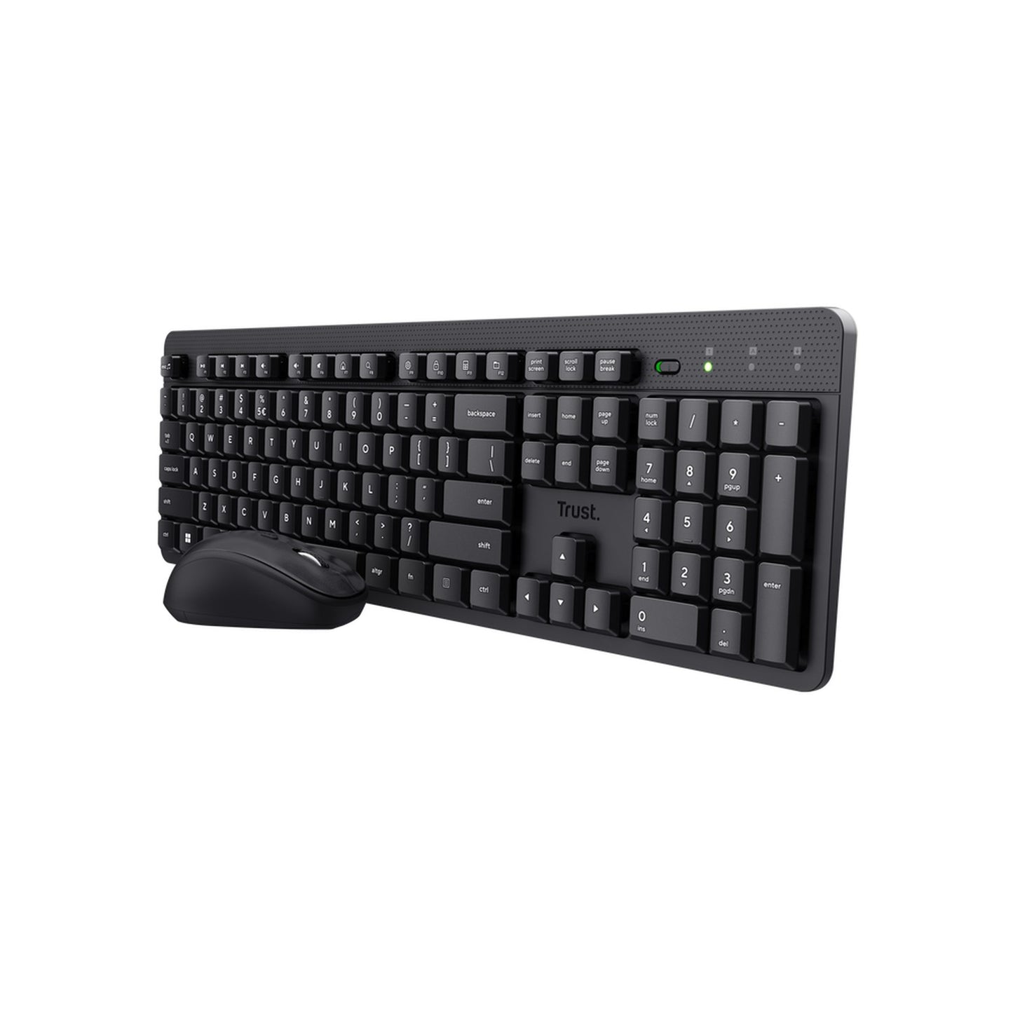 Pack 2en1 (Clavier/Souris) sans fil Trust Ody II (Noir)