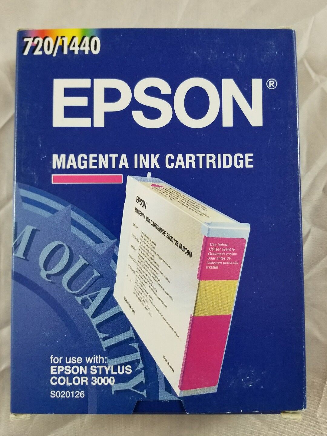 Cartouche Jet d'encre de Marque Epson S020126 Magenta (2100 pages)