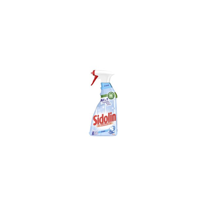 Sidolin Nettoyant pour vitres All in 1 Cristal, spray 500 ml