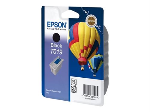 Cartouche Jet d'encre de Marque Epson T019401 Black (900 pages)