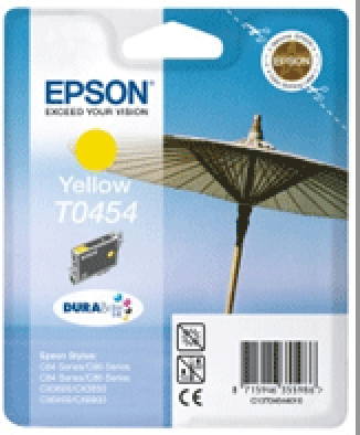 Cartouche Jet d'encre de Marque Epson T045440 DURABRITE Yellow (1350pages)