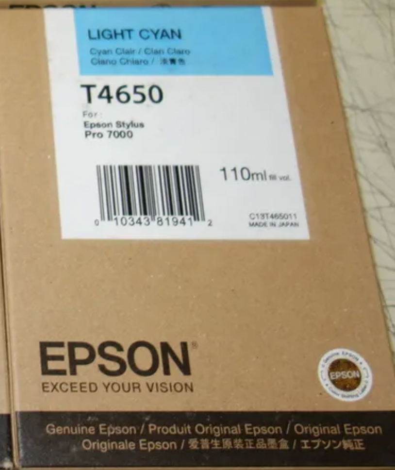 Cartouche Jet d'encre de Marque Epson T4650 Cyan CLAIR