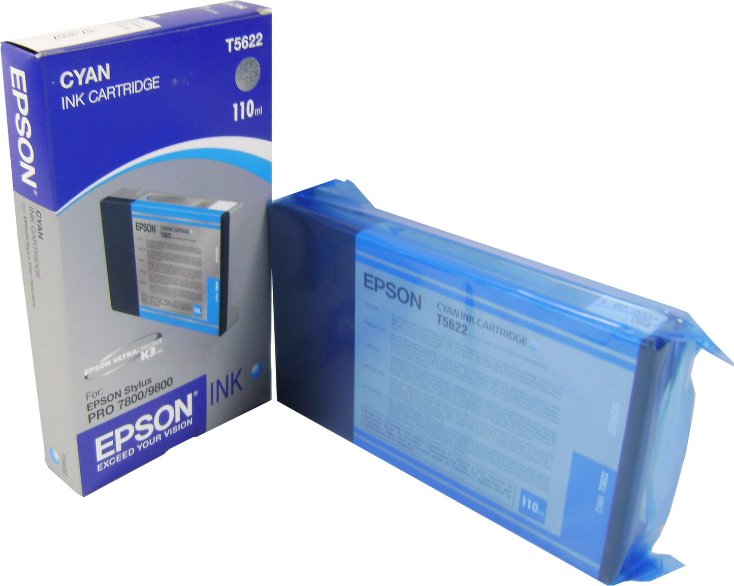 Cartouche de Marque Epson T5622 Cyan (110ml)