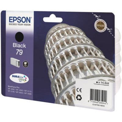 Cartouche d'encre de Marque Epson T7911 N°79 Black (14.4ml/900pages)