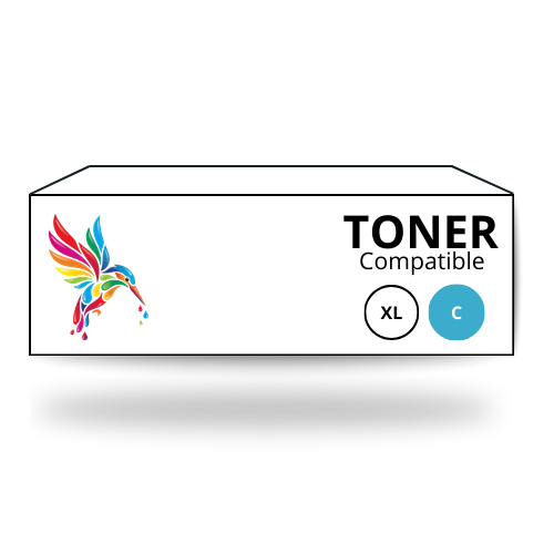 Toner compatible Brother TN625XXLC - cyan