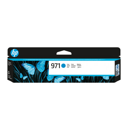 Cartouche Jet d'encre de Marque HP CN622AE N°971 Cyan (2 500 pages)