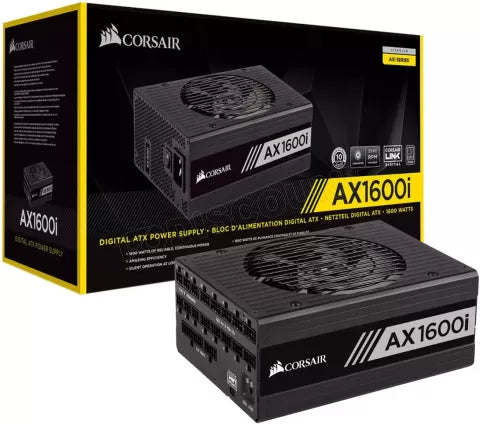 Alimentation ATX Corsair AXi - 1600W (Noir)