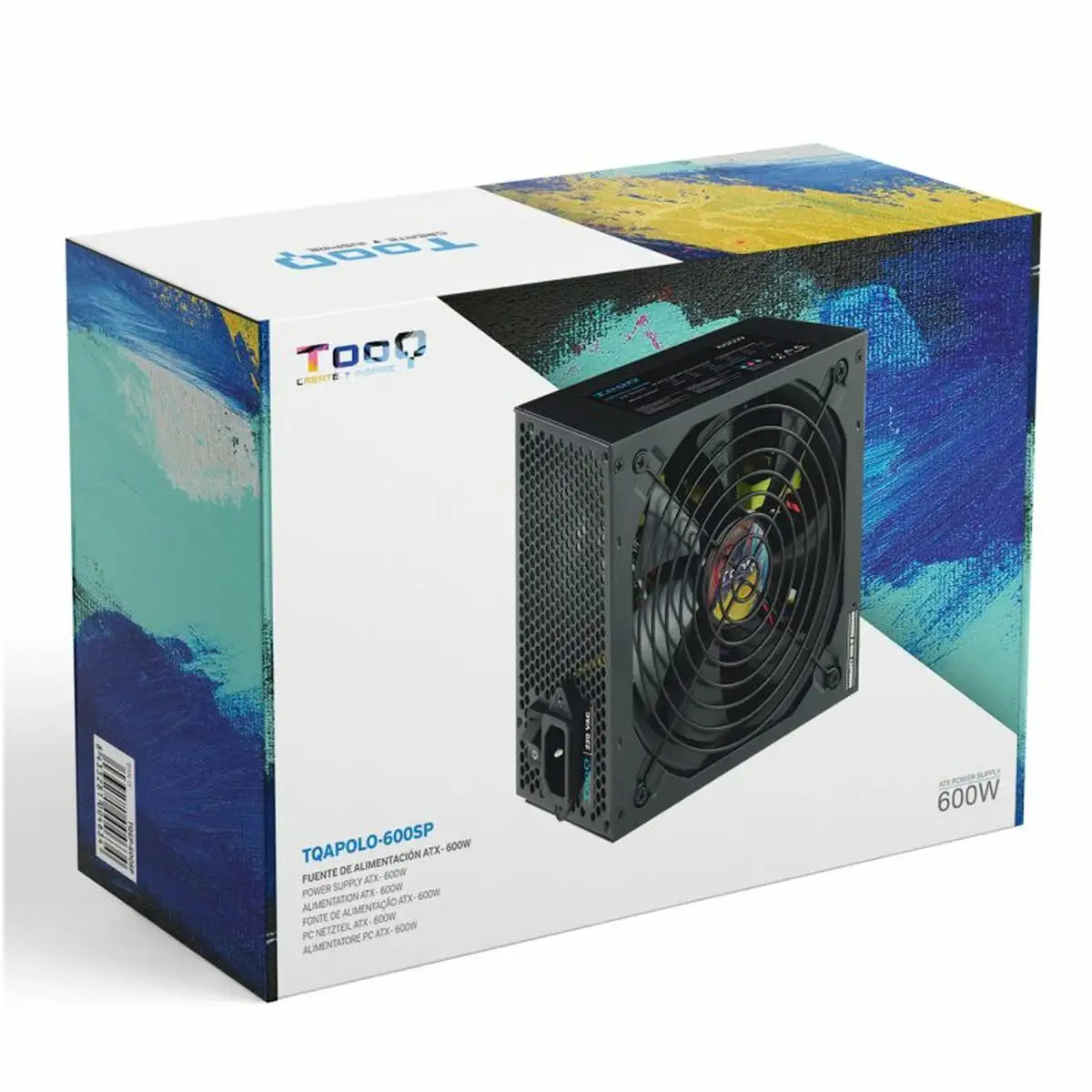 Alimentation ATX TooQ Apolo - 600W (Noir)