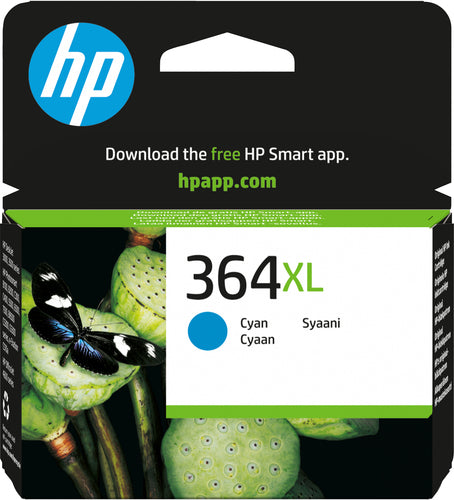 Cartouche Jet d'encre de Marque HP CB323 N°364XL Cyan (750 pages)