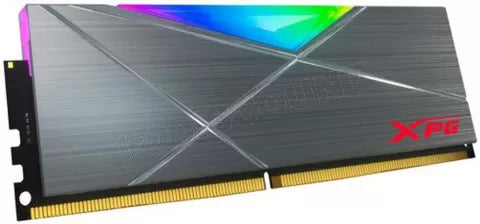 Barrette mémoire 8Go DIMM DDR4 Adata XPG SpectriX D50 RGB 3200Mhz (Gris)
