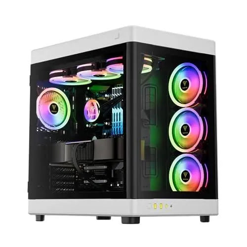 Boitier Grand Tour E-ATX Gamdias Neso P1 avec panneaux vitrés (Blanc)