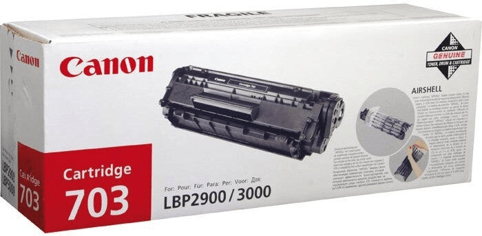 Cartouche Laser de Marque Canon EP-703BK BLACK (2000 pages)