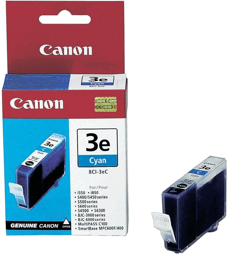 Cartouche de Marque Canon BCI-3EC Cyan 390 pages