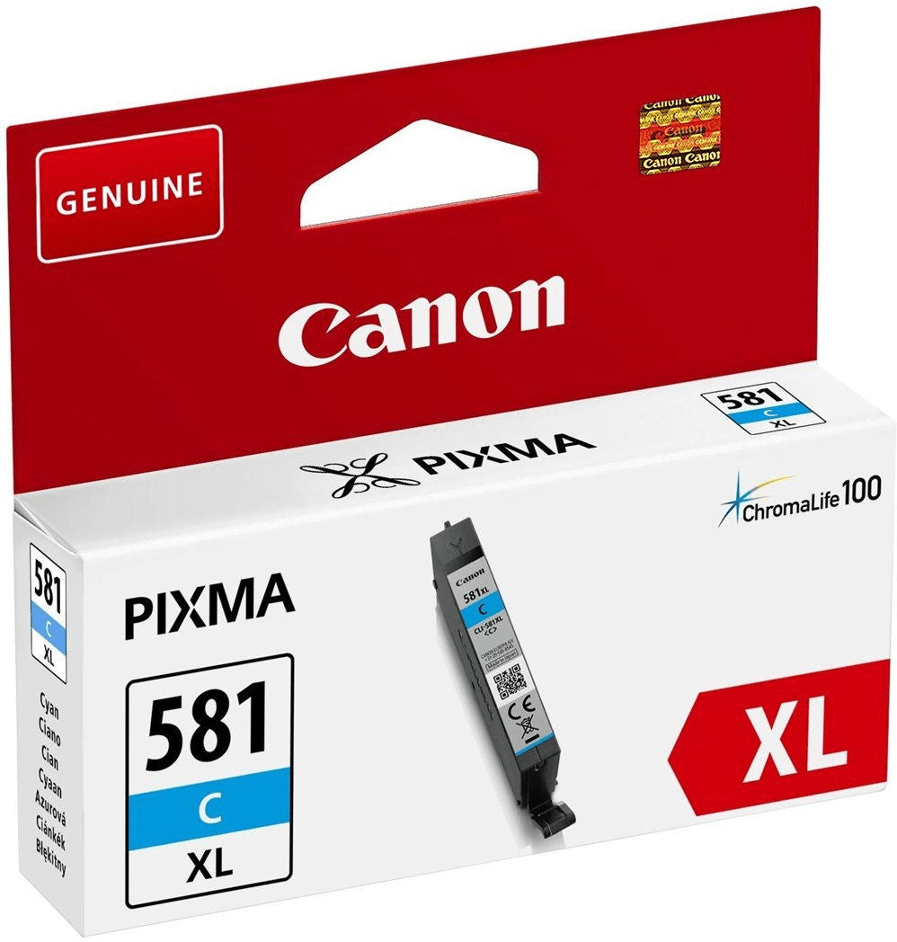 Cartouche d'encre de Marque Canon CLI-581 (2049C001) - Cyan (bleu) (475 pages)