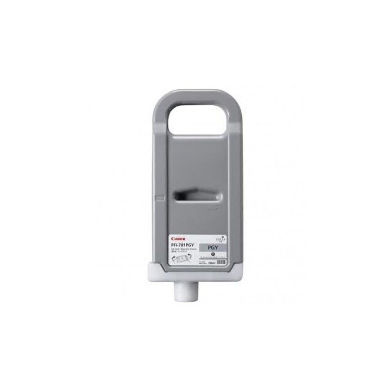 Cartouche Jet d'encrede Marque Canon PFI-701PGY (0910B001) Photo Gris (700 ml)