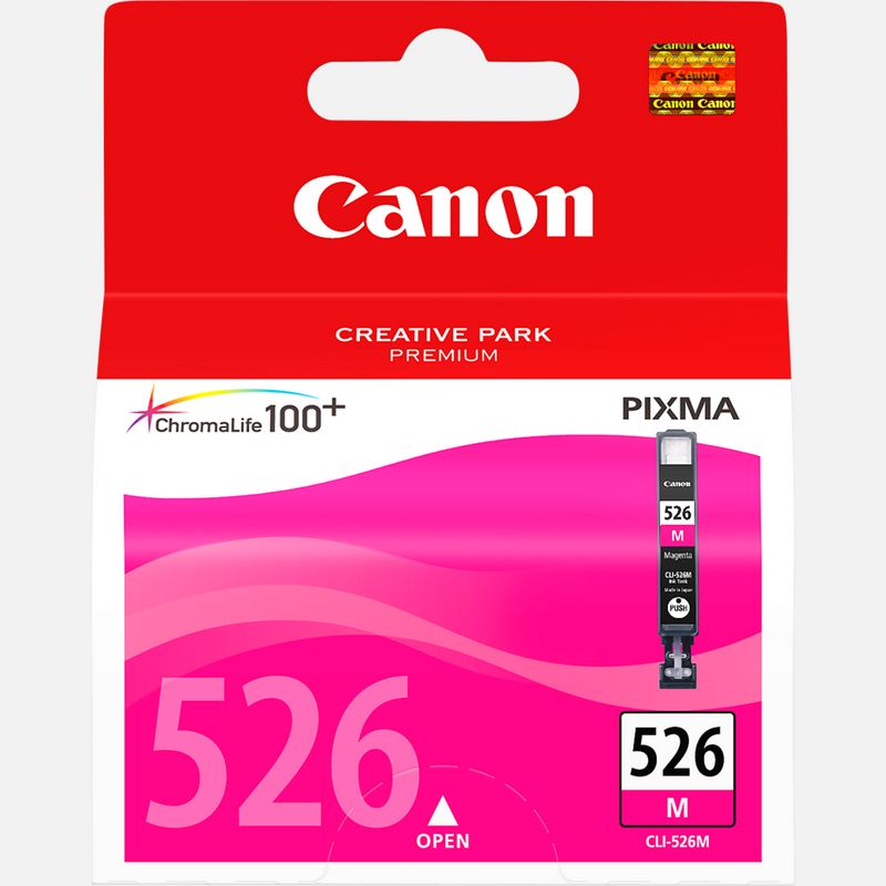 Cartouche Jet d'encre de Marque Canon CLI-526M Magenta (9ml)(500 pages)