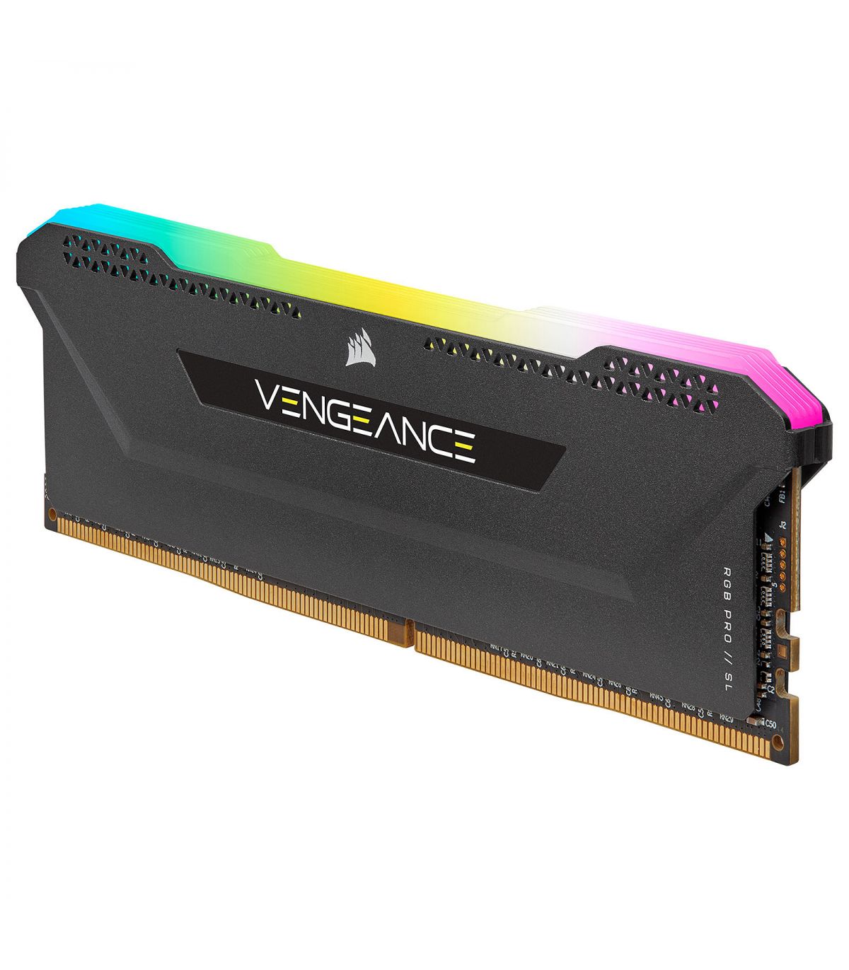 Barrette mémoire 8Go DIMM DDR4 Corsair Vengeance Pro RGB 3200Mhz (Noir)