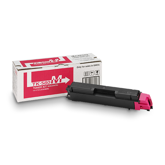 Cartouche Laser de Marque Kyocera TK-580M Magenta - 2800 copies