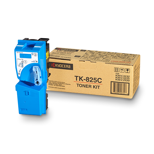 Cartouche Laser de Marque Kyocera TK-825C Cyan (7000 pages)