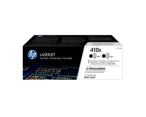 Lot de 2 Cartouches de Cartouche Laser de Marque HP CF410XD (HP 410) Noir (2 x 6 500 pages)