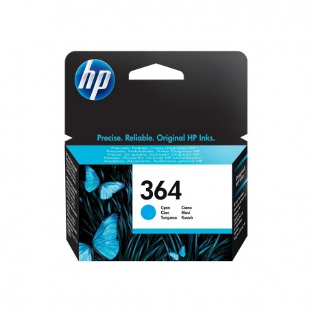 Cartouche Jet d'encre de Marque HP CB318 N°364 Cyan (300 pages)
