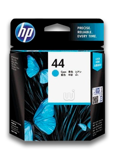 Cartouche Jet d'encre de Marque HP44 51644C (N°44) Cyan (42ml)