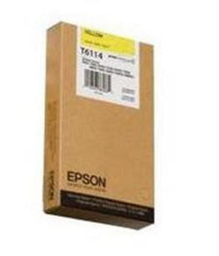 Cartouche Jet d'encre de Marque Epson T6114 Yellow (110ml)