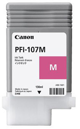 Cartouche Jet d'encre de Marque Canon PFI-107M (6707B001)Magenta (130ml)