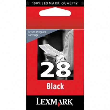 Cartouche Jet d'encre de Marque Lexmark 18C01428E Black (175 PAGES)