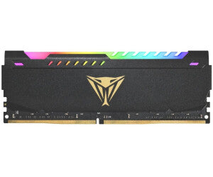 Barrette mémoire 8Go DIMM DDR4 Patriot Viper Steel RGB 3200Mhz (Noir)