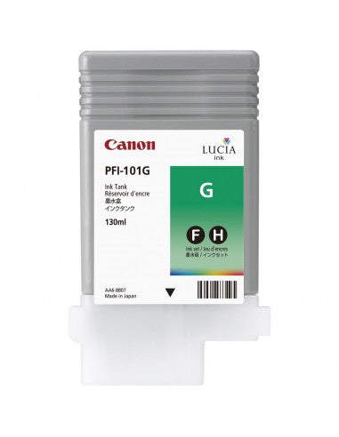 Cartouche Jet d'encre de Marque Canon PFI-101G VERT 130ml