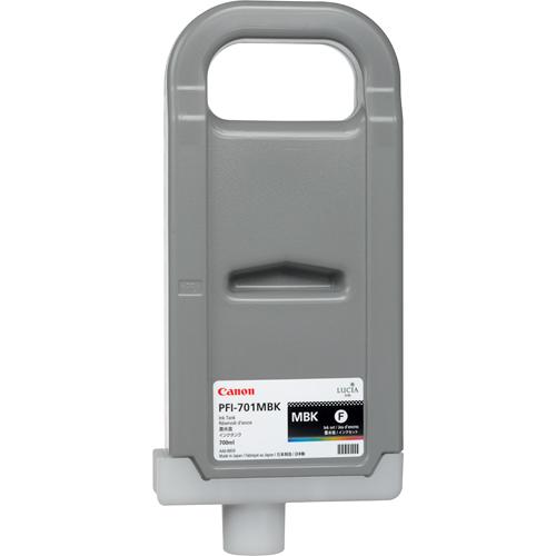 Cartouche Jet d'encre de Marque Canon PFI-701MBK (0899B001) Noir Mat (700 ml)