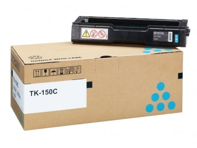 Cartouche Laser de marque Kyocera TK150C Cyan (6000 pages )