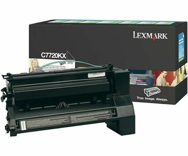 Cartouche Laser de Marque Lexmark C7720KX Noir (16000 pages)