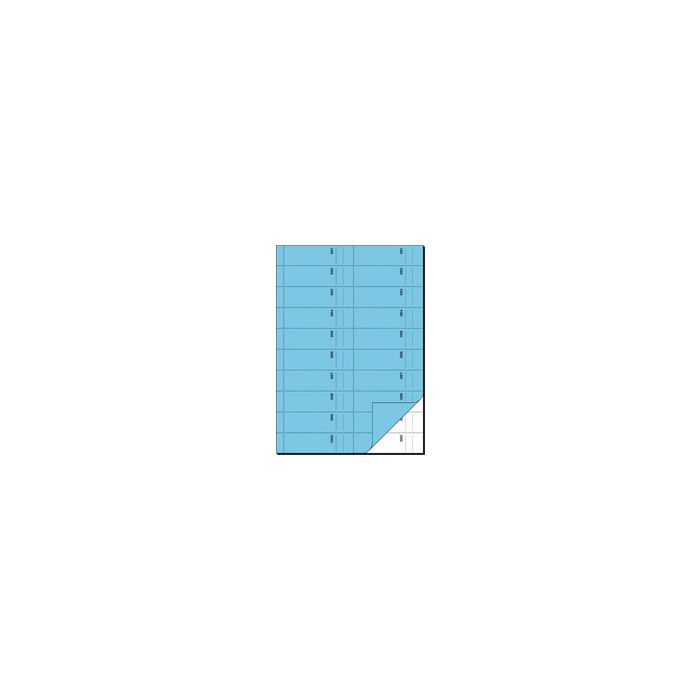 sigel Bloc de bons "Carnet de bons", A4, 1000 coupons, bleu